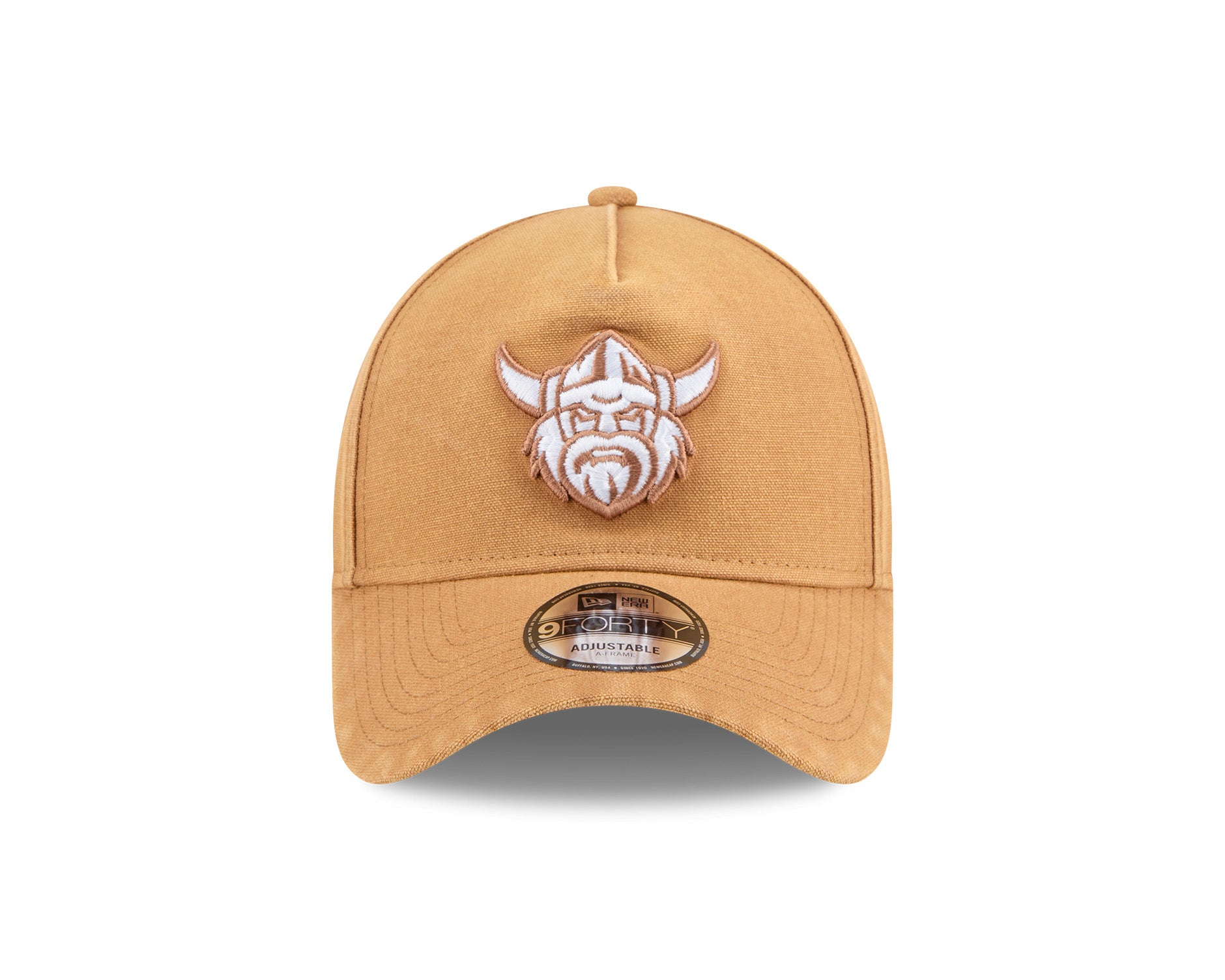 New Era 9Forty A-Frame NRL Canvas Canberra Raiders Bronze