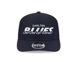 New Era 9Seventy AFL Split Script Carlton Blues OTC