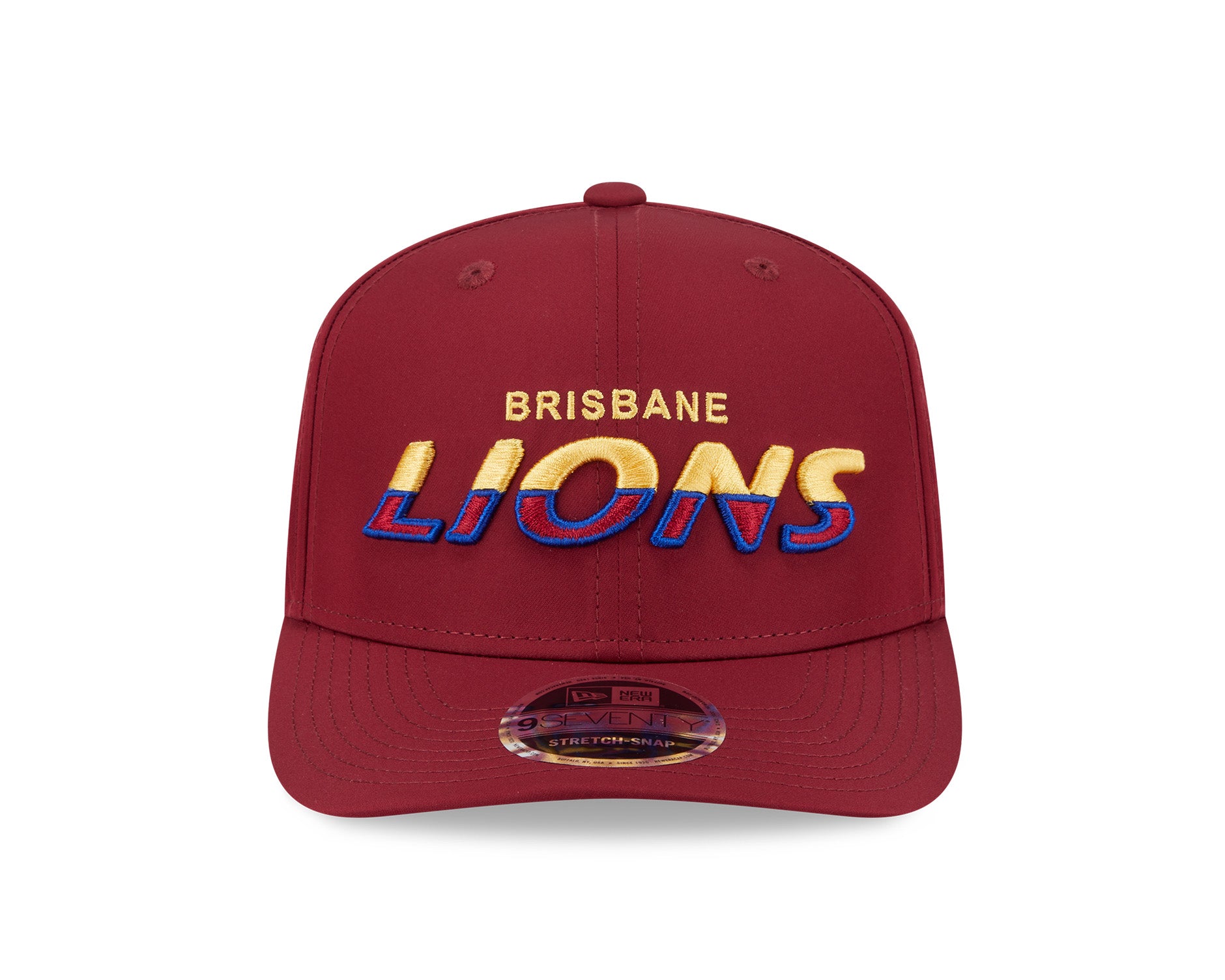 New Era 9Seventy AFL Split Script Brisbane Lions OTC