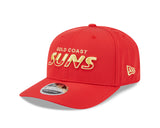 New Era 9Seventy AFL Split Script Gold Coast Suns OTC