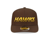 New Era 9Seventy AFL Split Script Hawthorn Hawks OTC