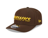 New Era 9Seventy AFL Split Script Hawthorn Hawks OTC
