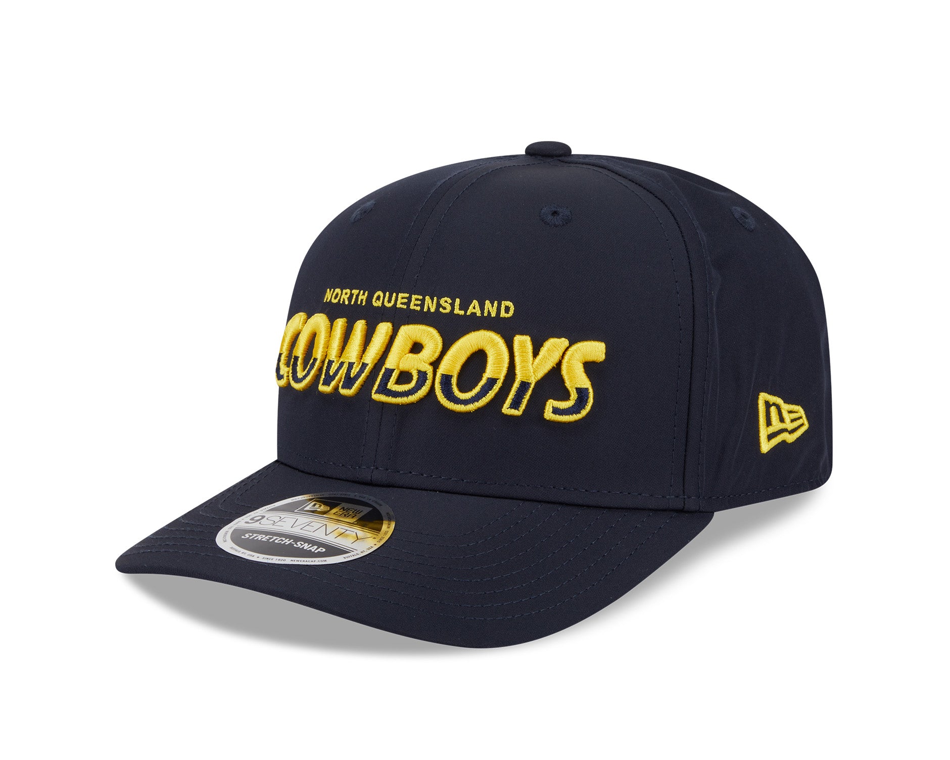 New Era 9Seventy NRL Split Script North Queensland Cowboys OTC