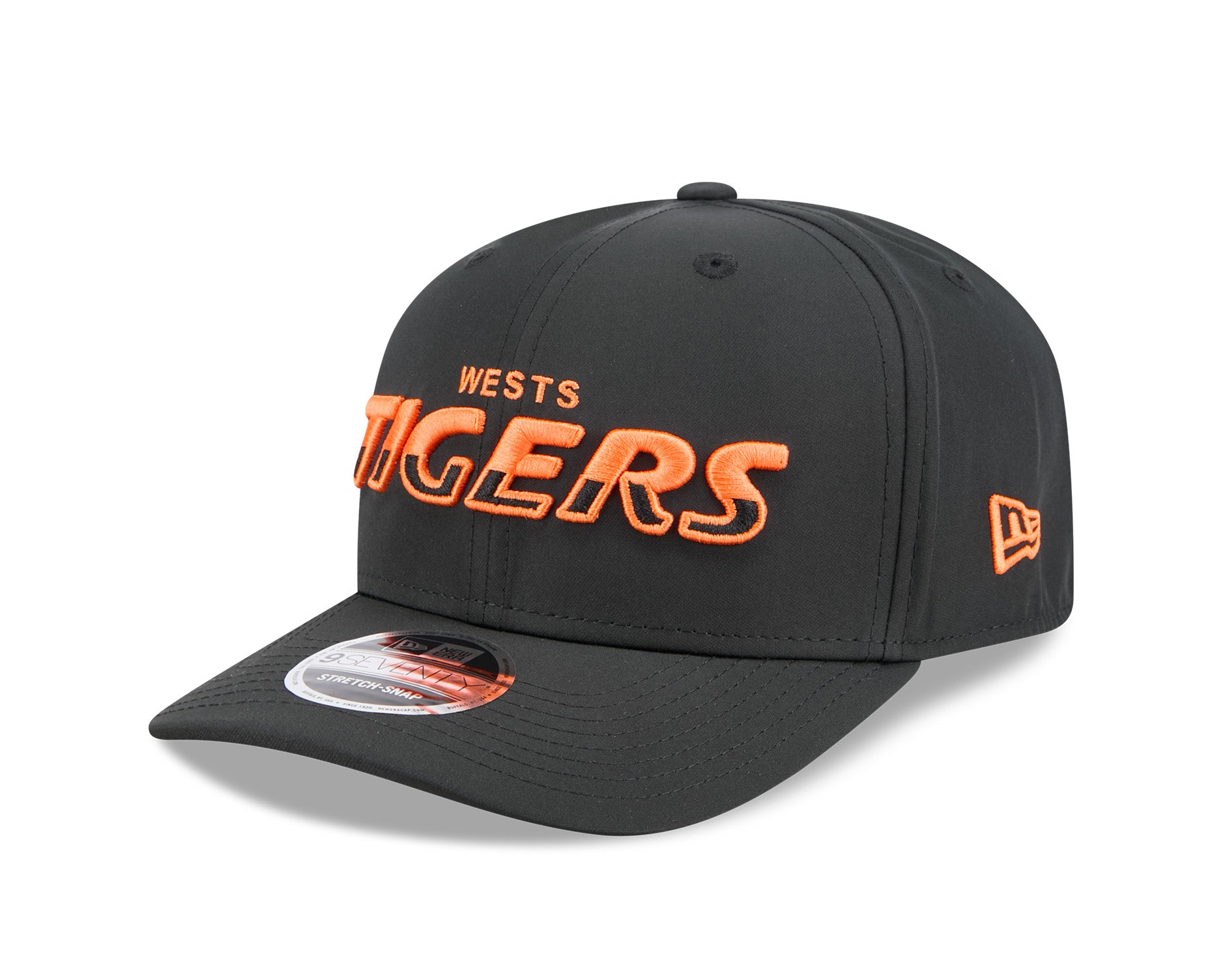 New Era 9Seventy NRL Split Script Wests Tigers OTC