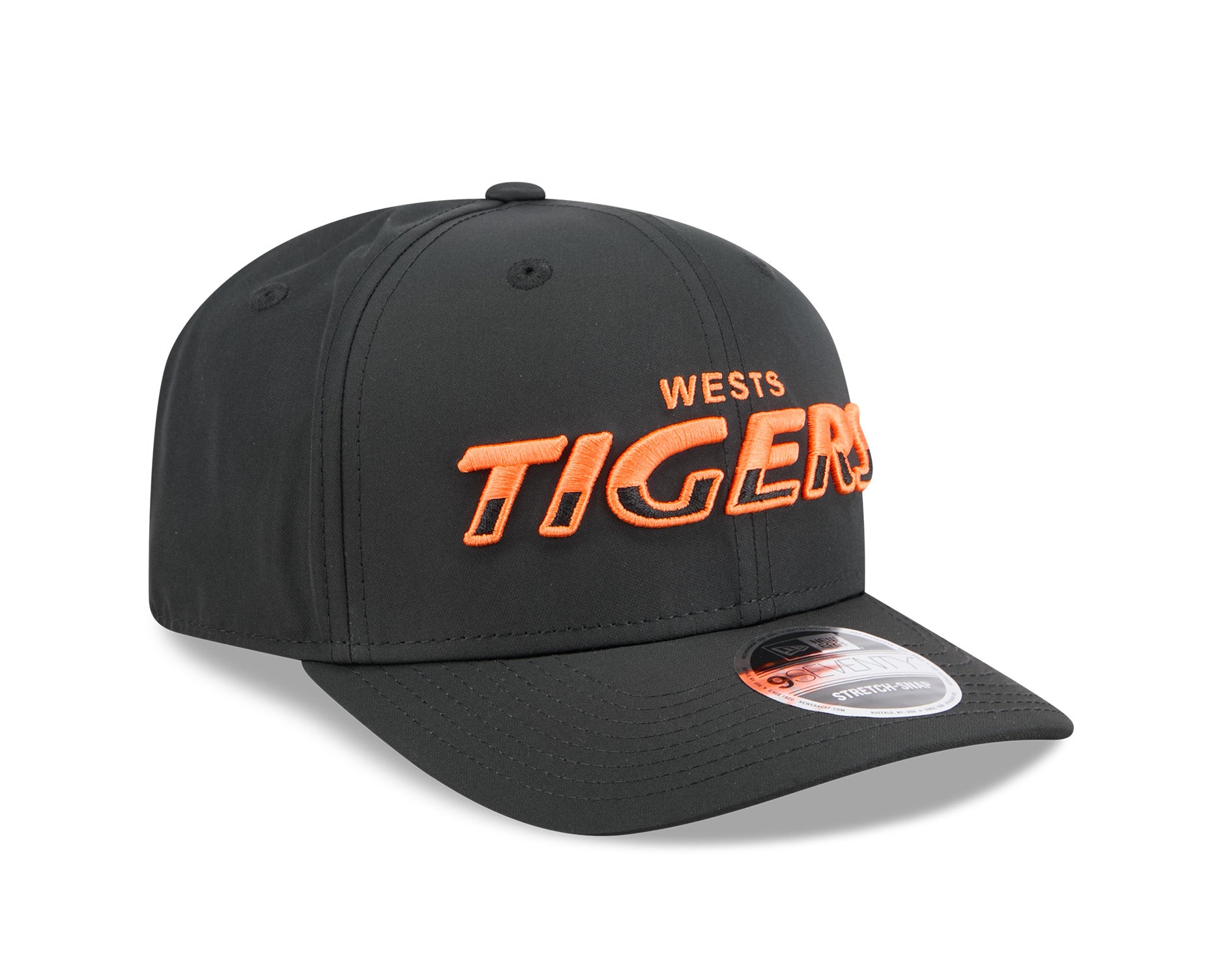 New Era 9Seventy NRL Split Script Wests Tigers OTC