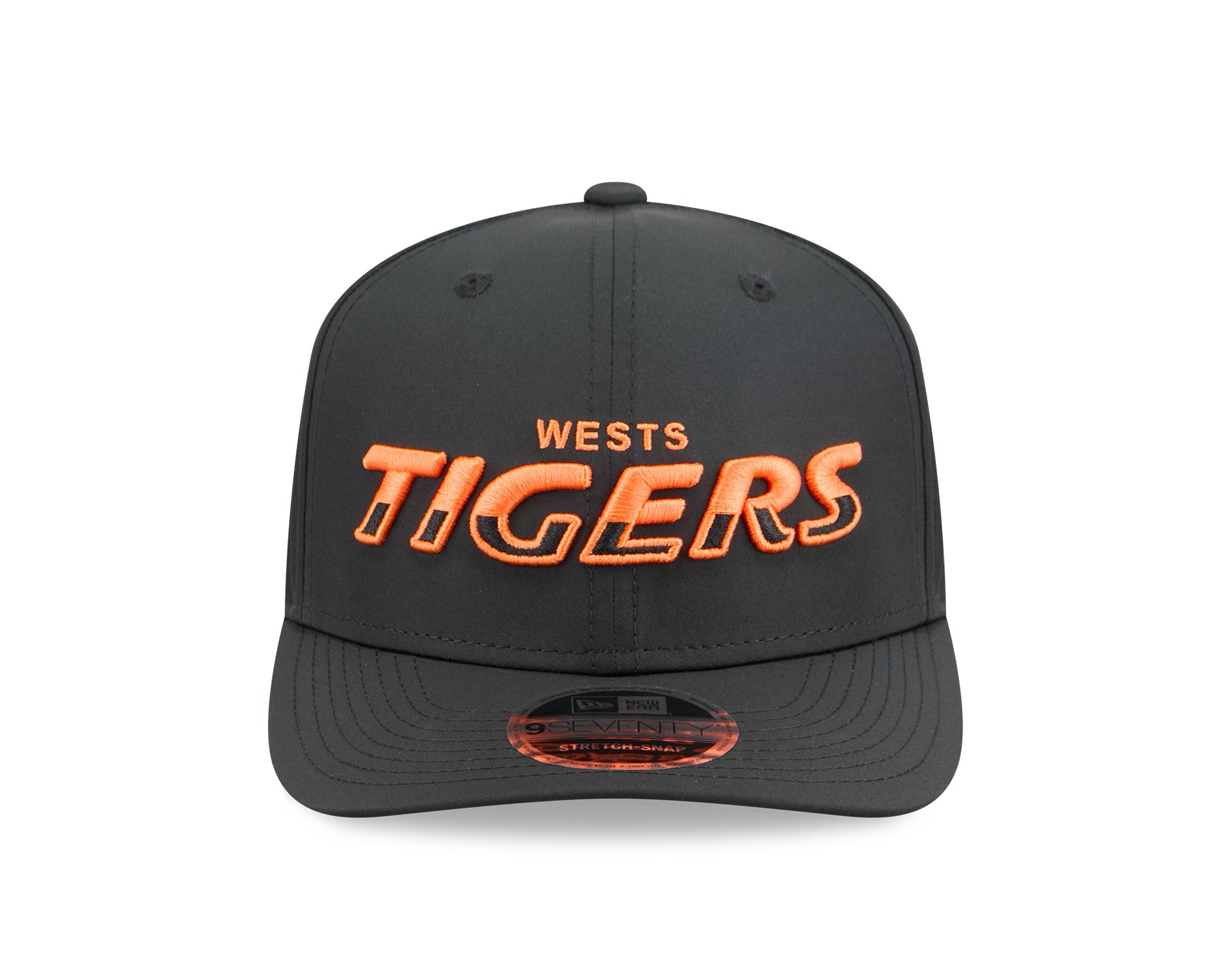 New Era 9Seventy NRL Split Script Wests Tigers OTC