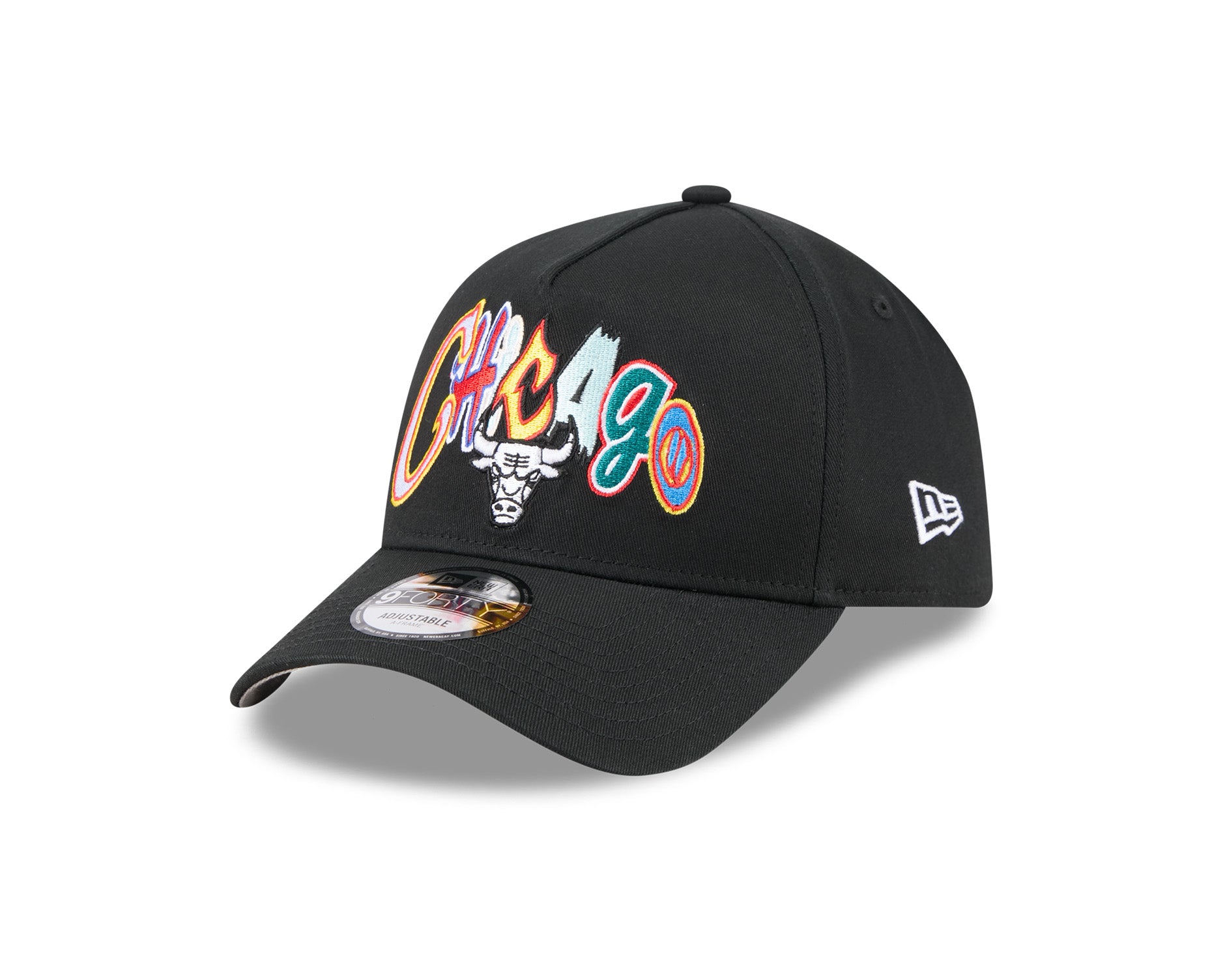 New Era 9Forty A-Frame NBA Multi Letter Chicago Bulls