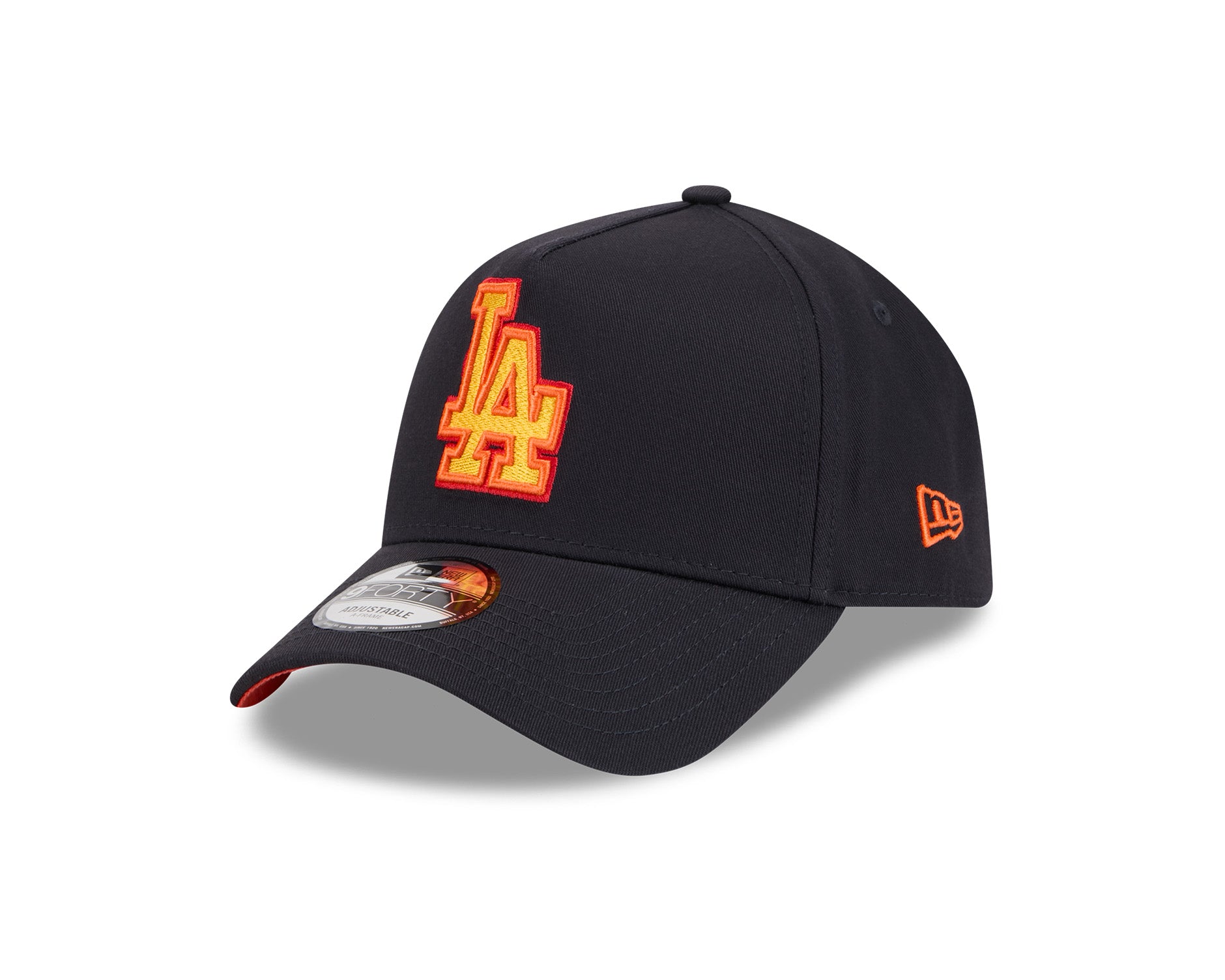 New Era 9Forty A-Frame MLB Midnight Campfire Los Angeles Dodgers