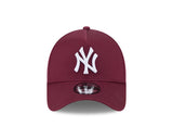 New Era 9Forty A-Frame MLB Autumn Mix New York Yankees Frosted Burgundy