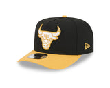 New Era 9Fifty A-Frame NBA Black Mustard Chicago Bulls