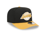 New Era 9Fifty A-Frame NBA Black Mustard Los Angeles Lakers
