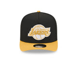 New Era 9Fifty A-Frame NBA Black Mustard Los Angeles Lakers