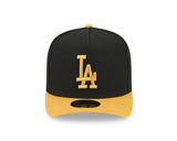 New Era 9Fifty A-Frame MLB Black Mustard Los Angeles Dodgers