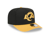 New Era 9Fifty A-Frame NFL Black Mustard Los Angeles Rams