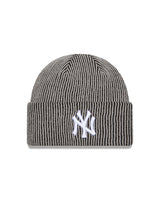 New Era Beanie MLB Fisherman Pinstripe New York Yankees Graphite/Black
