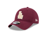 New Era 9Twenty MLB Boucle Los Angeles Dodgers Frosted Burgundy