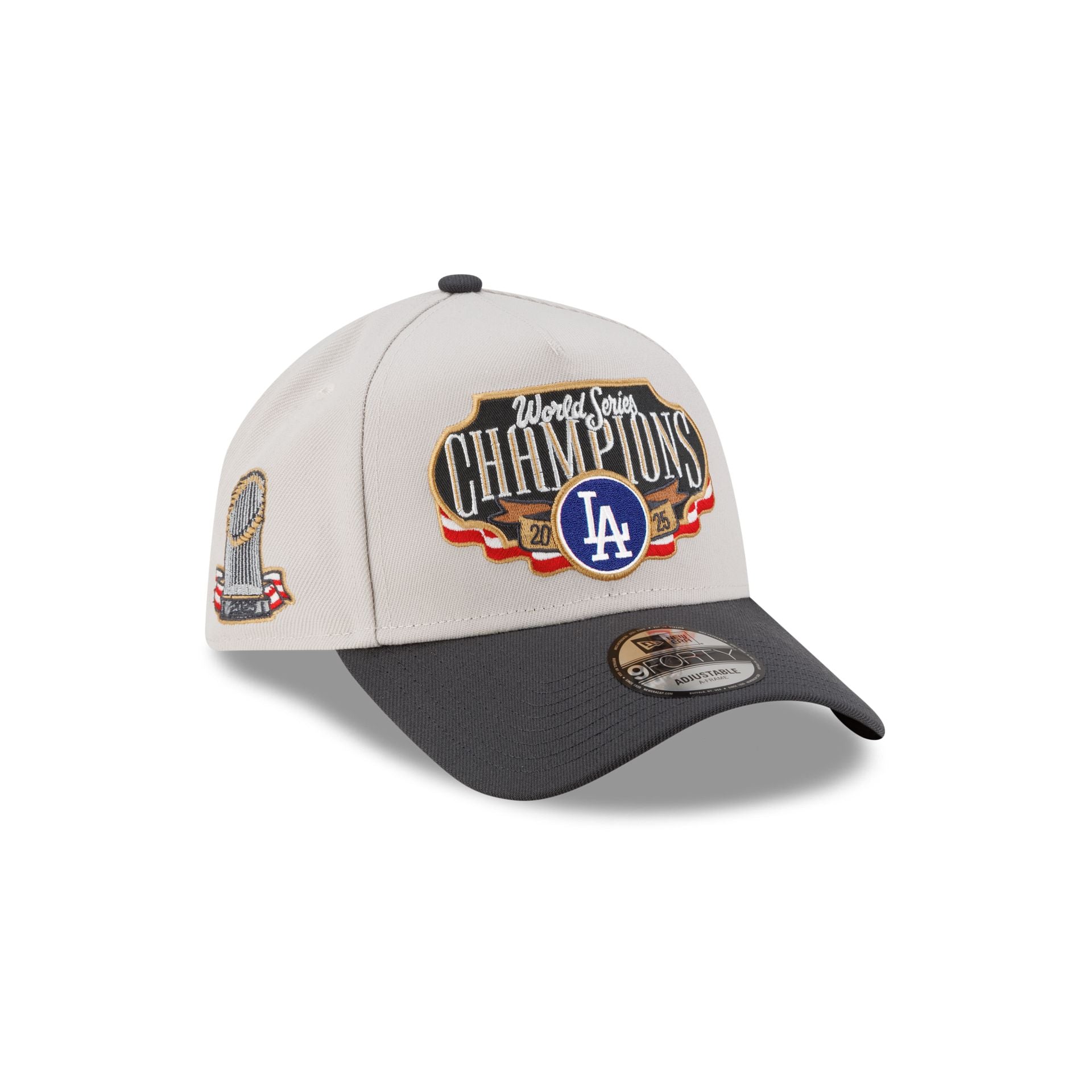 New Era 9Forty A-Frame MLB 2025 World Series Champions Los Angeles Dodgers (Pre Order 2-3 Weeks)