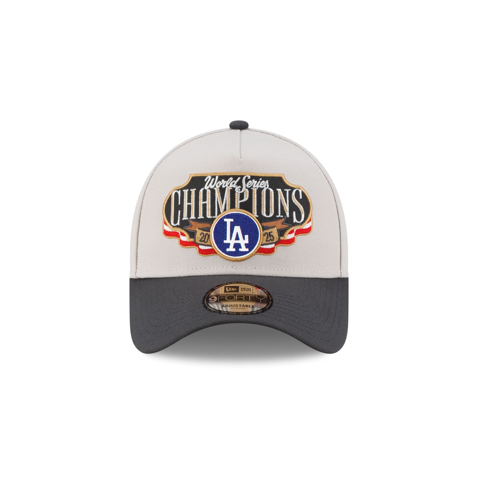 New Era 9Forty A-Frame MLB 2025 World Series Champions Los Angeles Dodgers (Pre Order 2-3 Weeks)