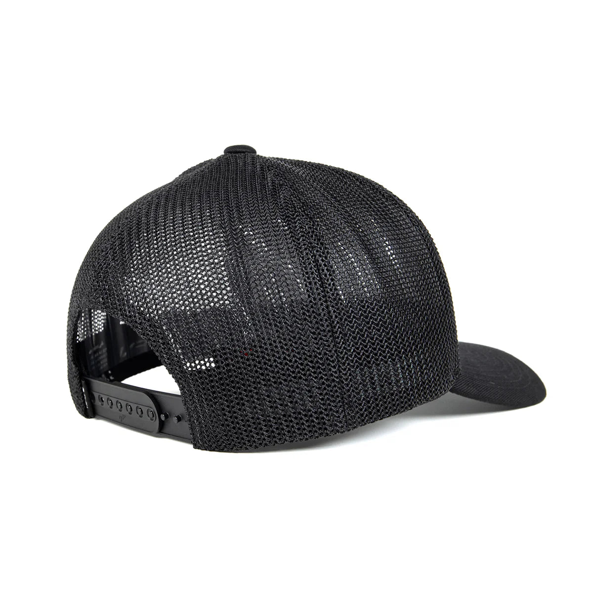 Flexfit Worn By The World 5 Panel Mesh Trucker Black