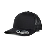 Flexfit Worn By The World 5 Panel Mesh Trucker Black