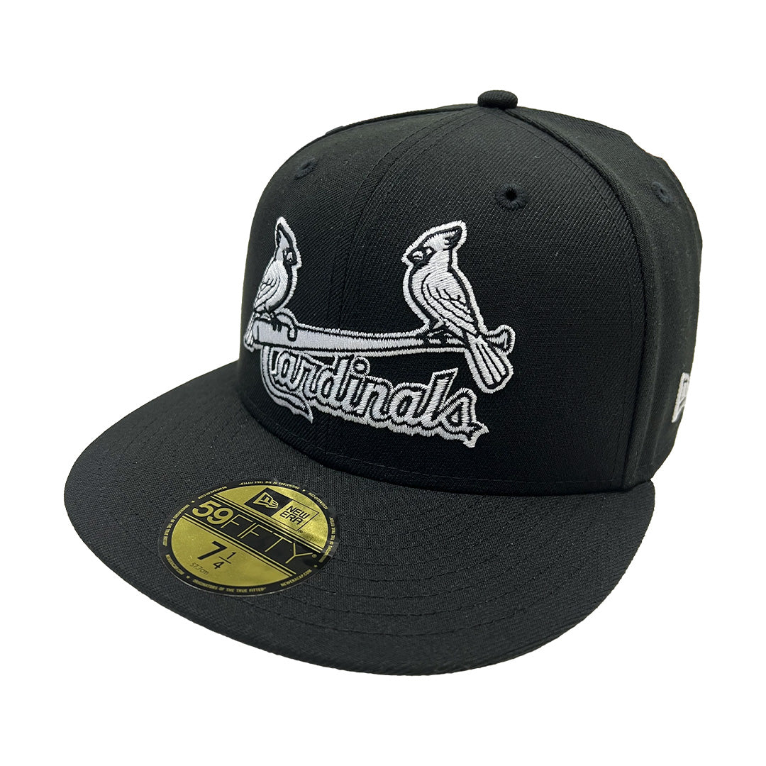 New Era 59Fifty MLB St. Louis Cardinals Black White