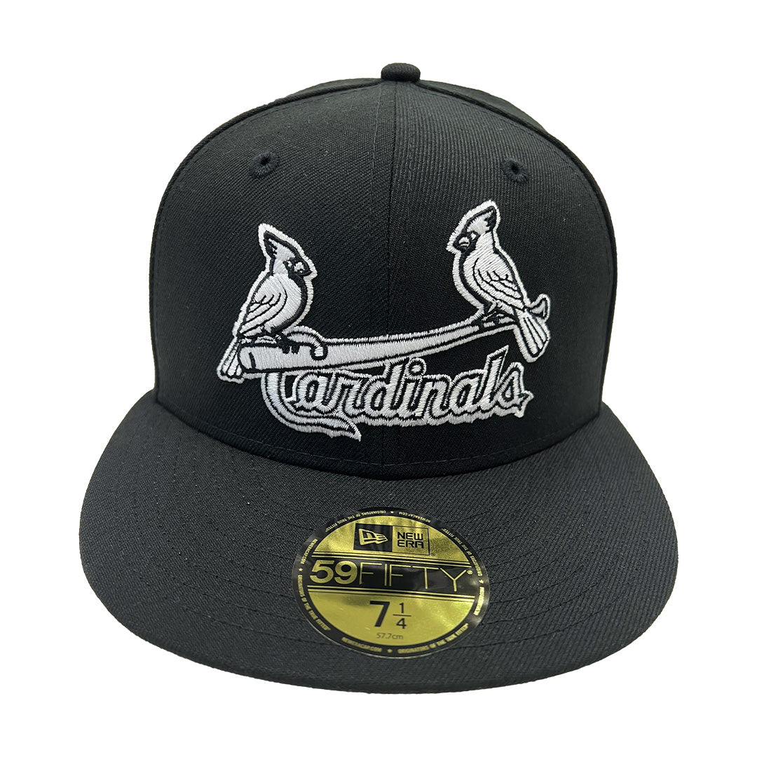 New Era 59Fifty MLB St. Louis Cardinals Black White