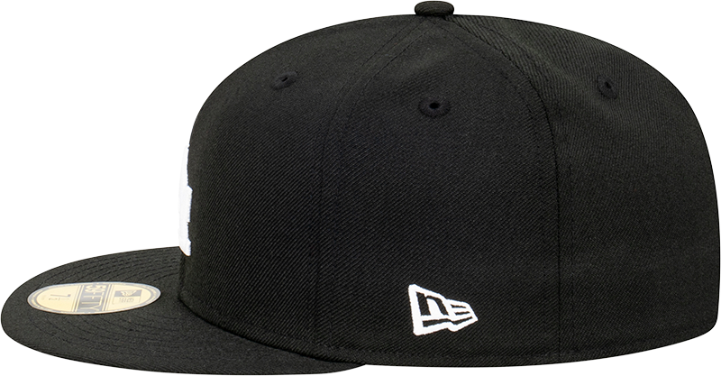 New Era 59Fifty MLB Los Angeles Dodgers Black White Grey Undervisor