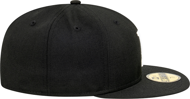 New Era 59Fifty MLB Los Angeles Dodgers Black White Grey Undervisor