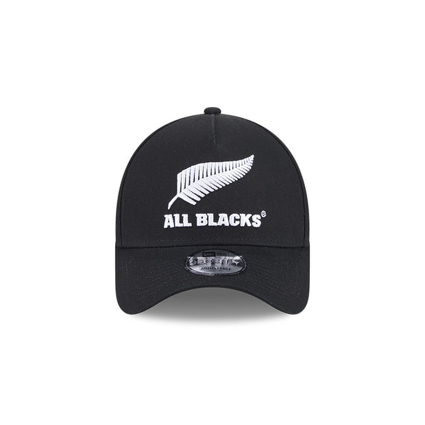 New Era 9Forty A-Frame Rugby Union All Blacks Black/White