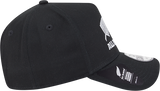 New Era 9Forty A-Frame Rugby Union All Blacks Black/Metallic Silver