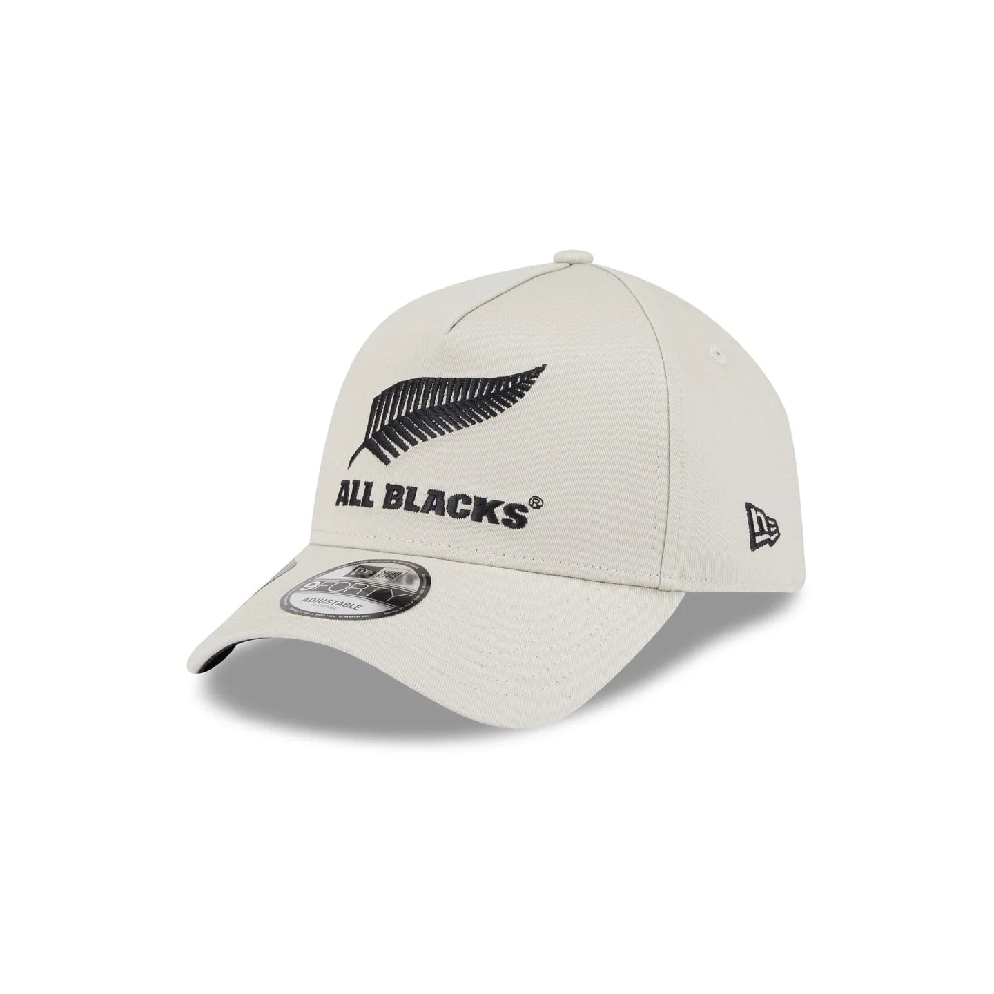 New Era 9Forty A-Frame Rugby Union All Blacks Stone/Black