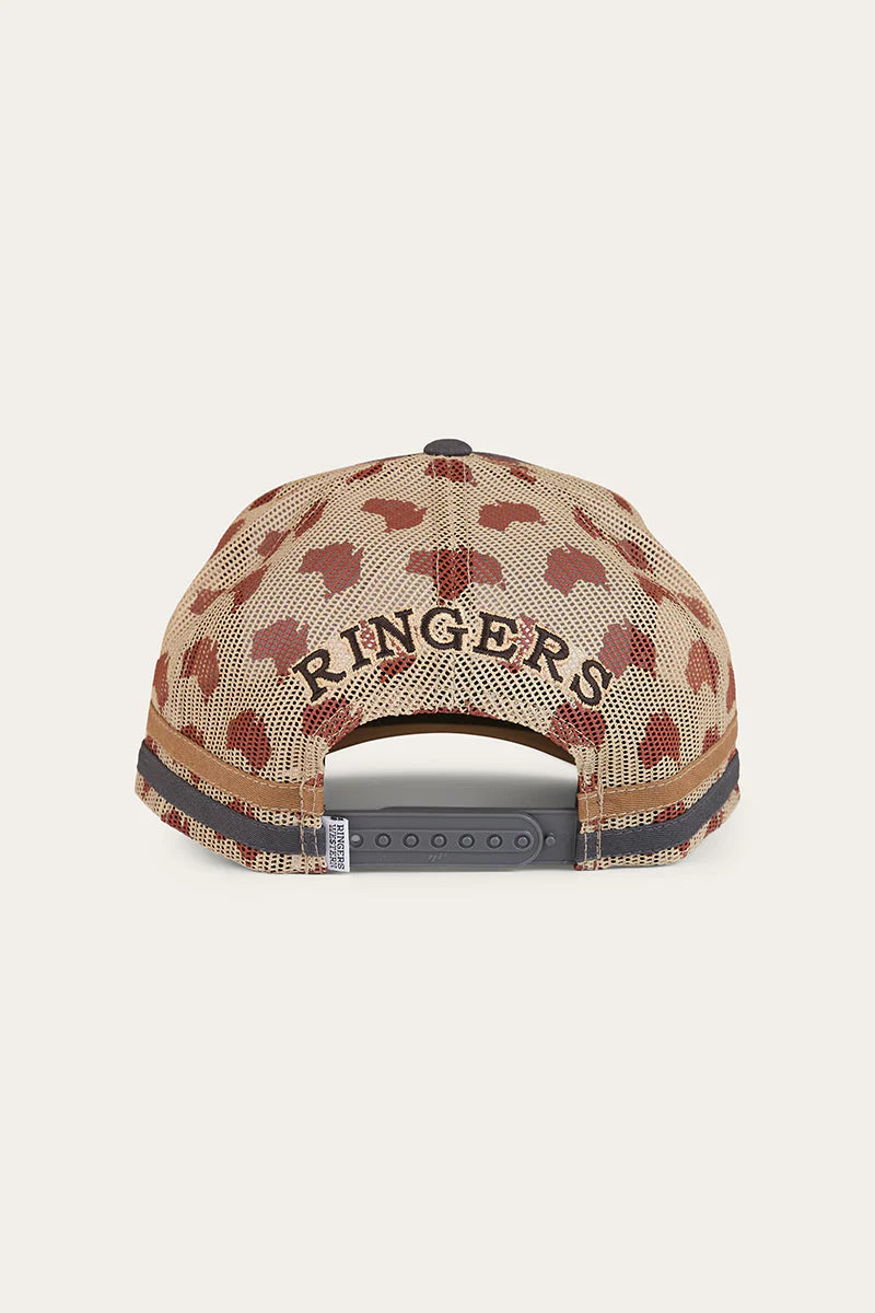 Ringers Western Aussie Rules Deep Fit Trucker Cap Charcoal/Clay