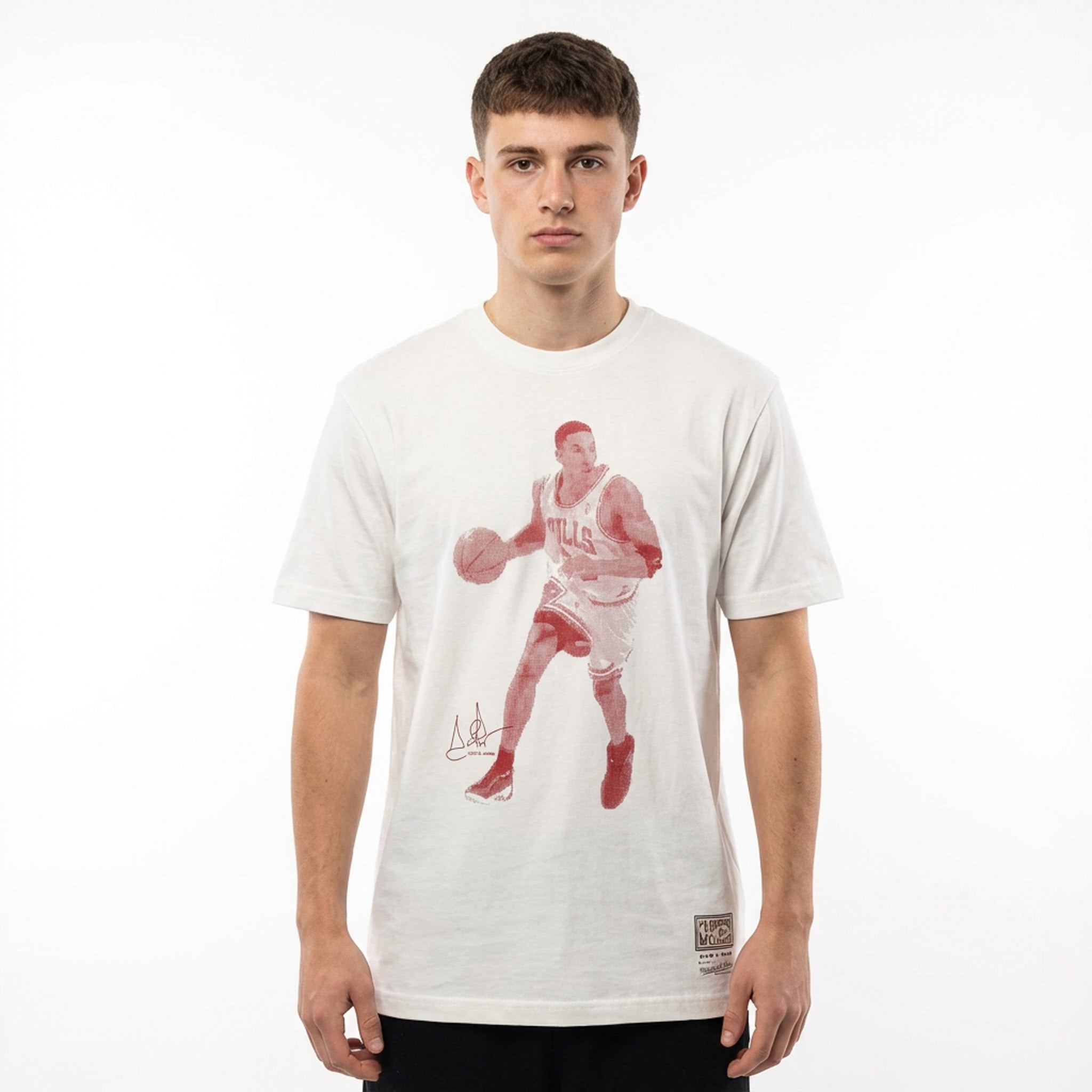 Mitchell & Ness NBA Player IP Tee Chicago Bulls Pippen White