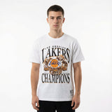 Mitchell & Ness NBA Chasing Dreams Tee Los Angeles Lakers White