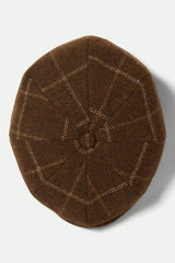 Brixton Brood Baggy Snap Cap Copper / Tan