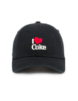 American Needle I Love Coke Ball Park Black