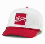 American Needle Coca Cola Patch 2 Tone Surplus White Red