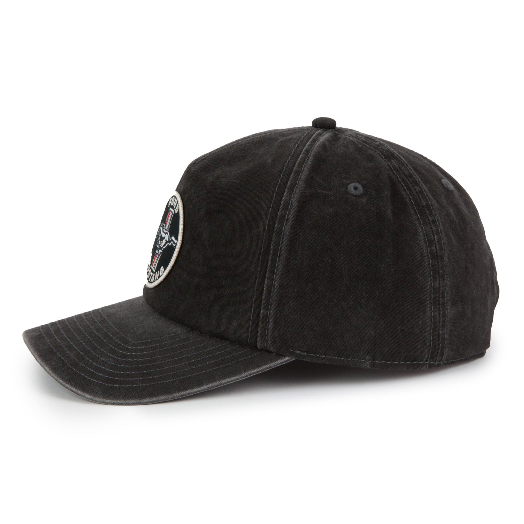 American Needle Ford Mustang Patch Surplus Black