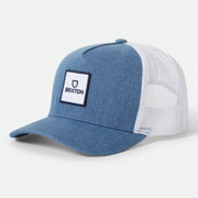 Brixton Alpha Block X C Mesh Cap Denim/White