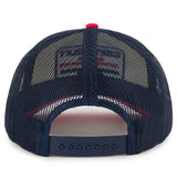 American Needle Chevrolet Trucker Ivory Red Navy