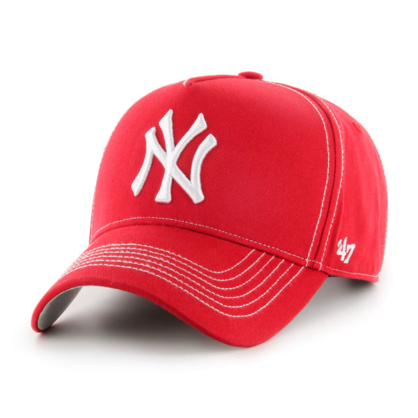 47 Brand MLB MVP DT Contrast Stitch New York Yankees Red