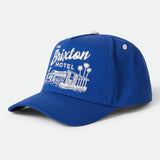 Brixton Motel C NP HP Snapback Electric Blue/Off White