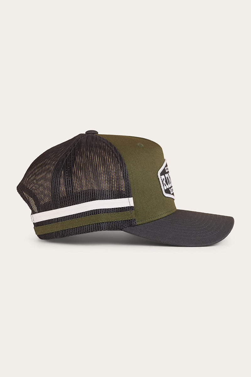 Ringers Western Banks Trucker Cap Military Green