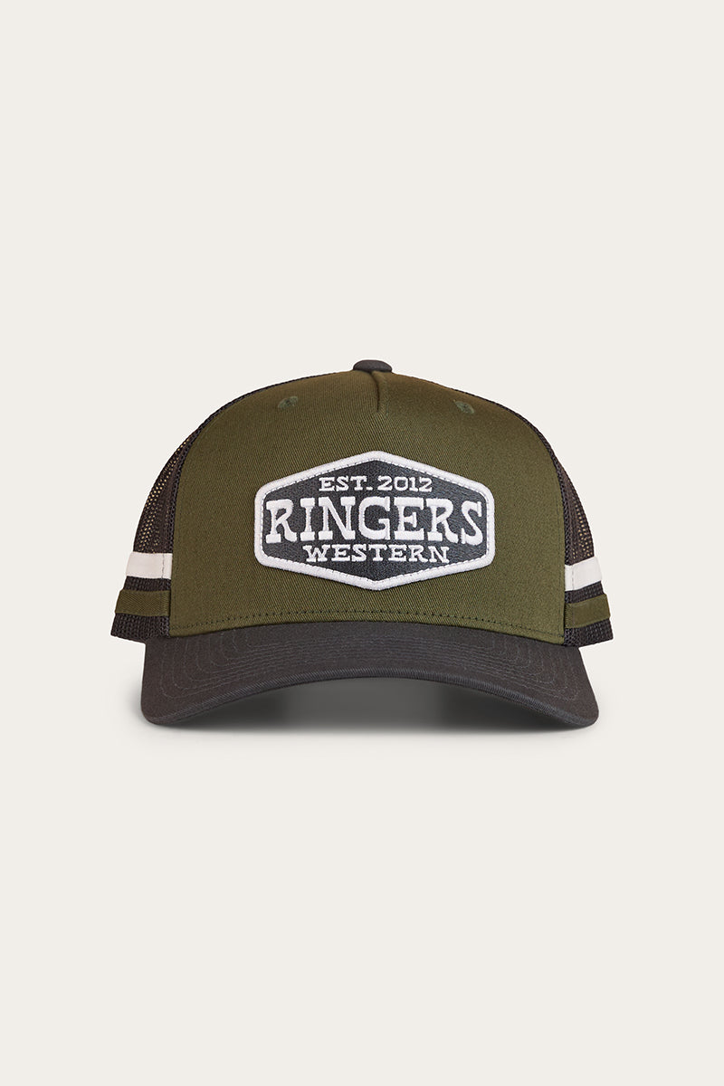 Ringers Western Banks Trucker Cap Military Green