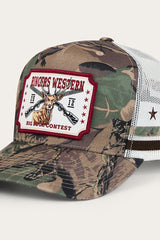 Ringers Western Big Buck Deep Fit Trucker Cap Camo