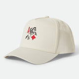 Brixton Aces C NP HP Snapback Whitecap