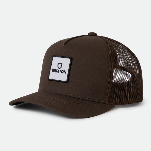 Brixton Alpha Block X C MP Mesh Cap Brown/Brown