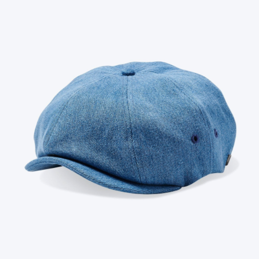 Brixton Brood LW Snap Cap Washed Denim