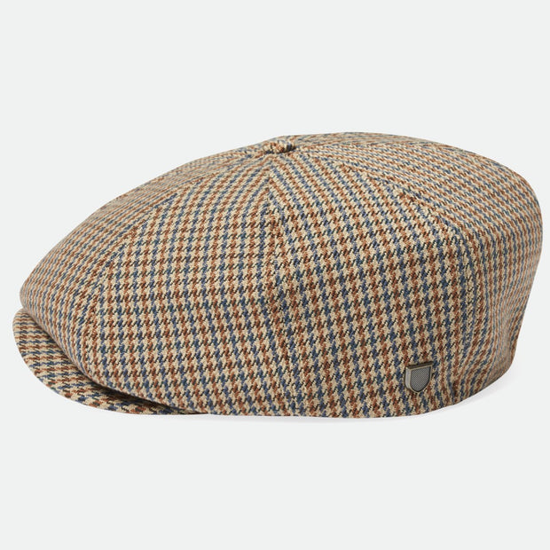 Brixton Brood Snap Cap Sand/Light Blue