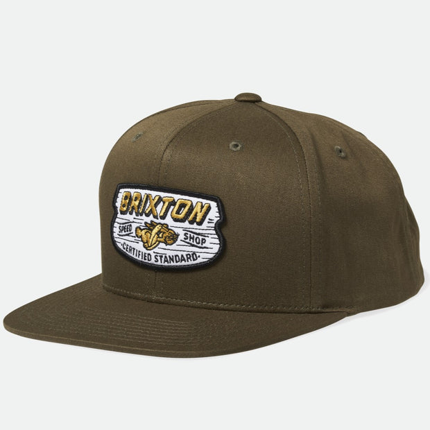 Brixton Clayburn MP Snapback Moss